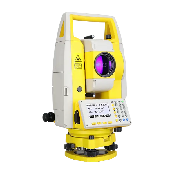 NTS-332RU offers a quick response and clear feedback for its onboard software, like data input, measurement, stake out and roads.