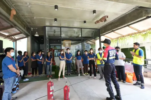 ซ้อมอพยพหนีไฟ ประจำปี 2566