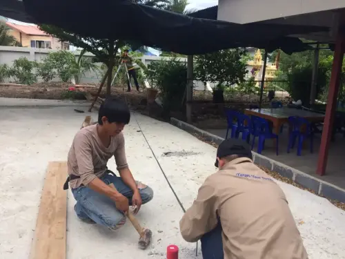 งานวางหมุดแนวเสาเข็ม 2